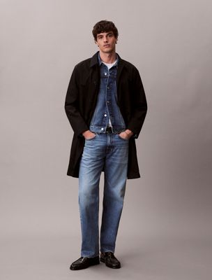 blue 90's straight jeans voor heren - 