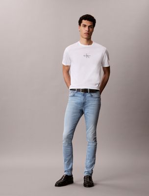 blue skinny jeans for men calvin klein jeans