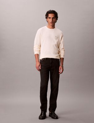 black tapered jeans for men calvin klein jeans