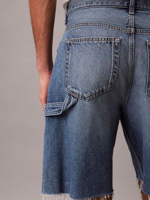short utilitaire en jean 90's davidson pour hommes 