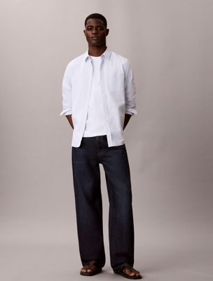 blue baggy jeans für herren - 