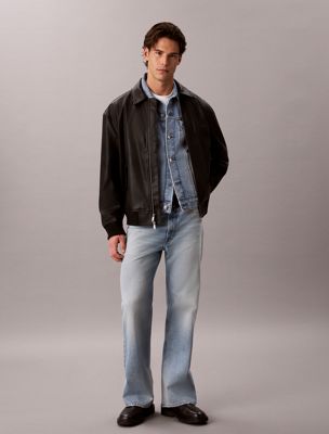blue flared jeans for men 
