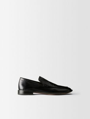 black lido loafer for men calvin klein