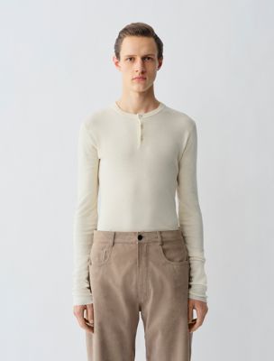 yellow anthelme sweater for men calvin klein