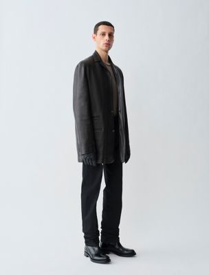 black carter jacket for men calvin klein