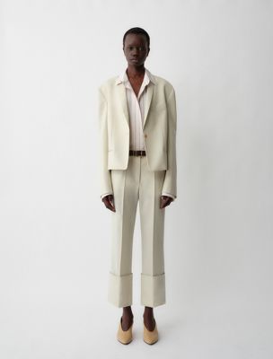 strawberry amari button-down shirt for women calvin klein