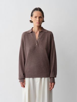grey helga sweater for women calvin klein