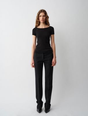 t-shirt reid black pour femmes calvin klein