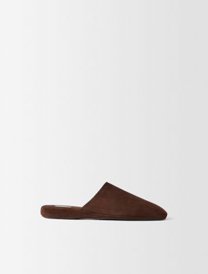 brown hugh slipper for women calvin klein