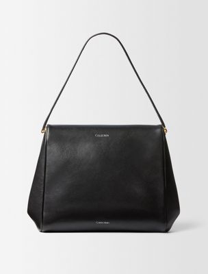 black tina shoulder bag for women calvin klein