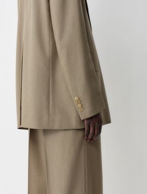 blazer avery honey melange pour femmes calvin klein