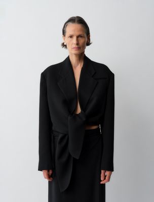 black petunia jacket for women calvin klein