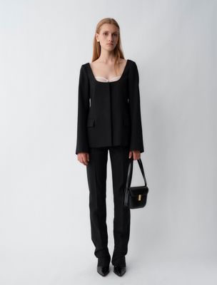 pantalon caius black pour femmes calvin klein