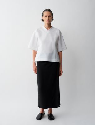 haut croisé lynn white pour femmes calvin klein
