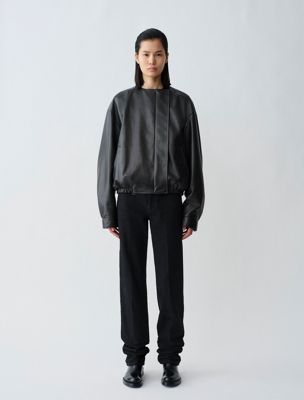 black 06 high rise straight jeans for women calvin klein