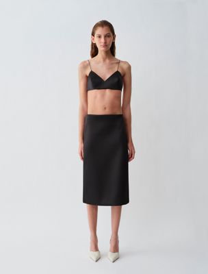 black amabel skirt for women calvin klein