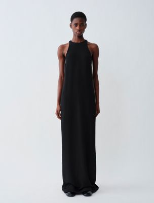 black fuchsia dress for women calvin klein