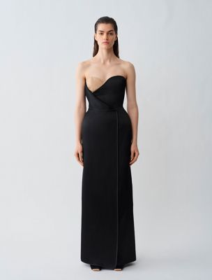 black caladium dress for women calvin klein