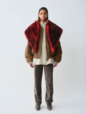 toffee giulia jacket for women calvin klein