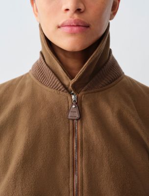 toffee giulia jacket for women calvin klein