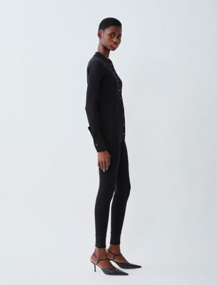black christine sweater for women calvin klein