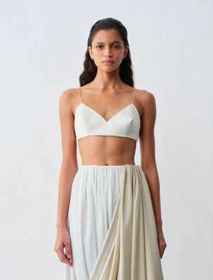 white bh véronique für damen - calvin klein