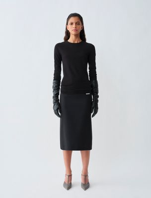 black gardénia top for women calvin klein