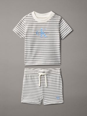 multi newborn striped co-ord set for newborn 