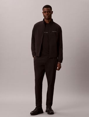 black schnell trocknendes performance-gym-t-shirt für herren - calvin klein