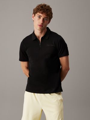 black sport-poloshirt für herren - ck sport