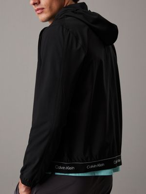 black windbreaker for men ck sport