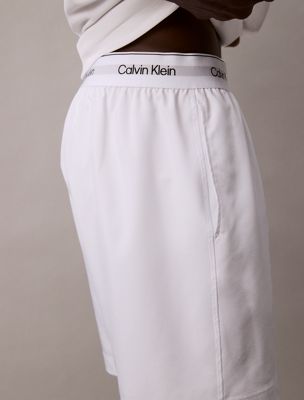 classic white gym shorts for men ck sport