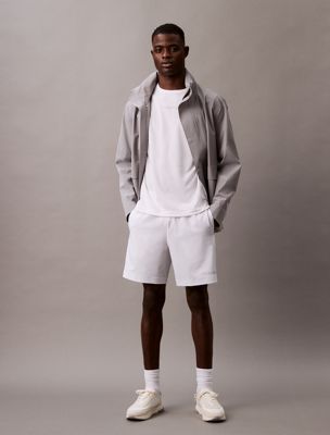 white gym shorts for men ck sport