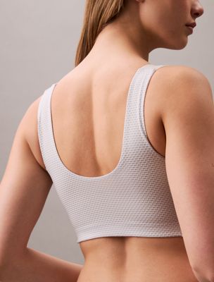 light cast medium impact sports bra for women ck sport