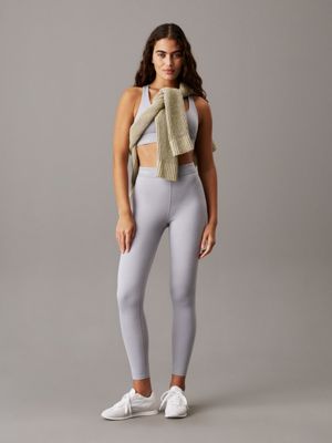 grey heather 7/8 gym leggings for women ck sport