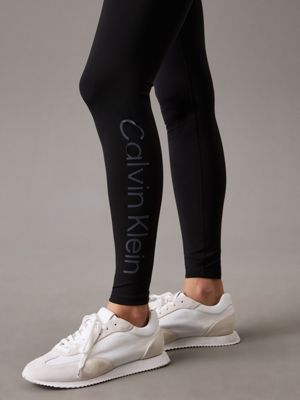 black gym leggings for women ck sport