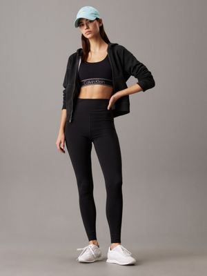 black gym leggings for women ck sport