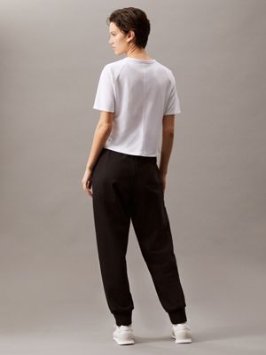 black fleece joggers for women ck sport