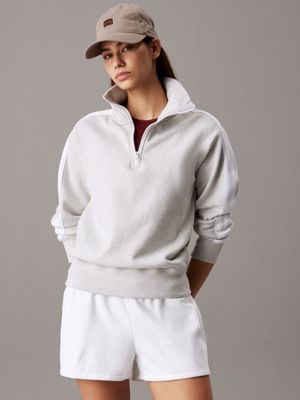 grey fleece sweatshirt for women ck sport