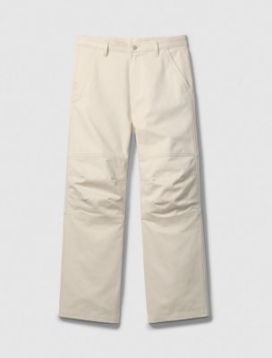 peyote wide leg chinos for men calvin klein