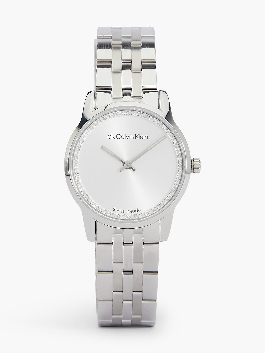 SILVER Horloge - Swiss Dressed undefined dames Calvin Klein