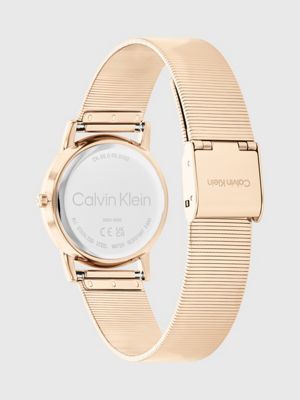 Calvin klein pink watch hotsell