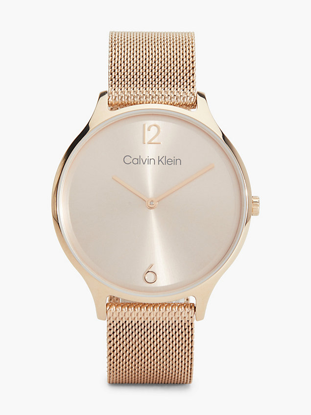 gold zegarek - timeless 2h dla kobiety - calvin klein
