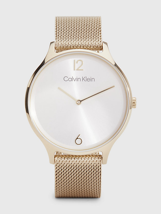 gold watch - timeless 2h for women calvin klein