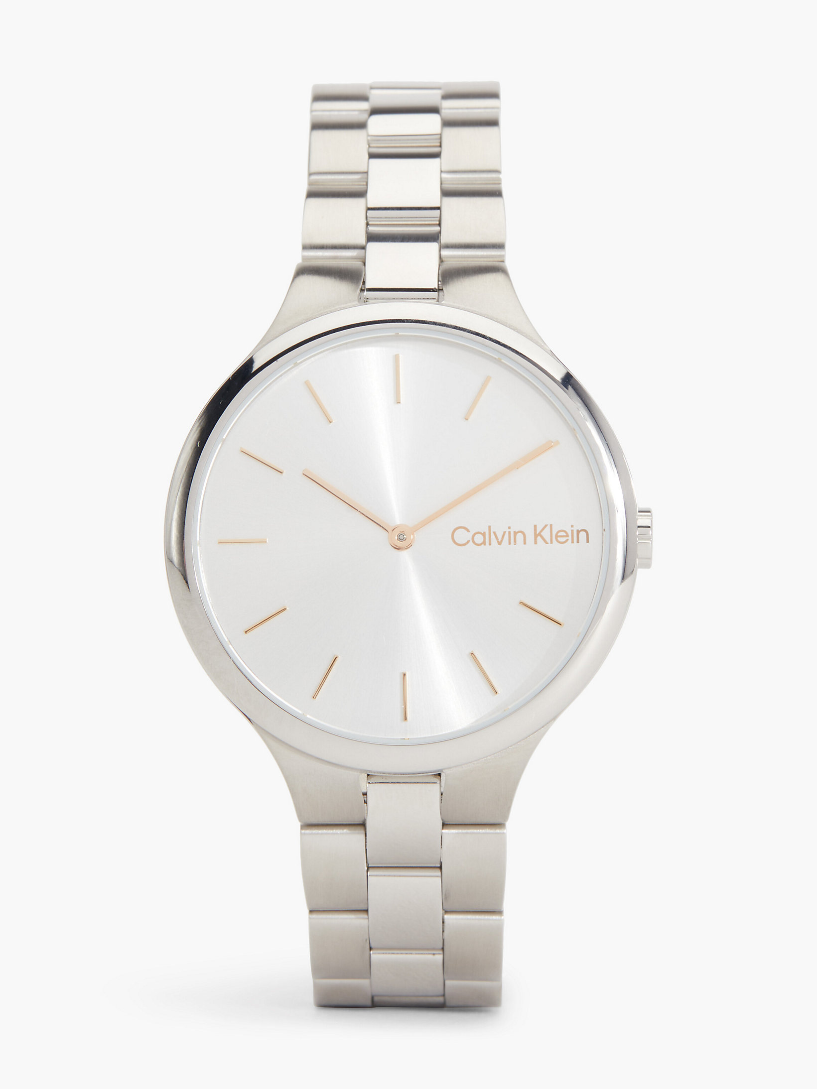 Silver Armbanduhr - Linked undefined Damen Calvin Klein