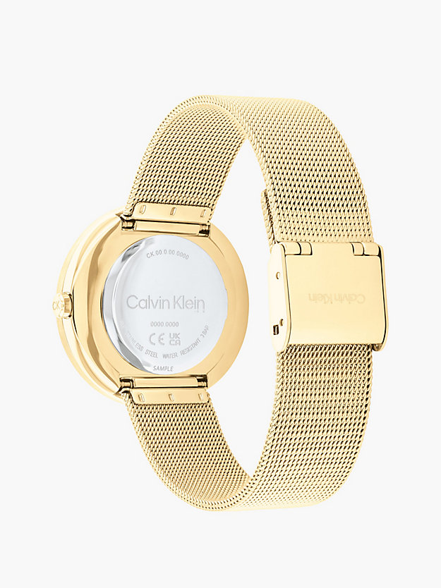 gold zegarek - twist dla kobiety - calvin klein