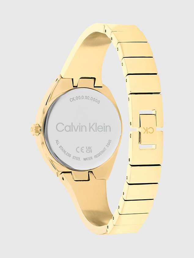 gold watch - charming for women calvin klein