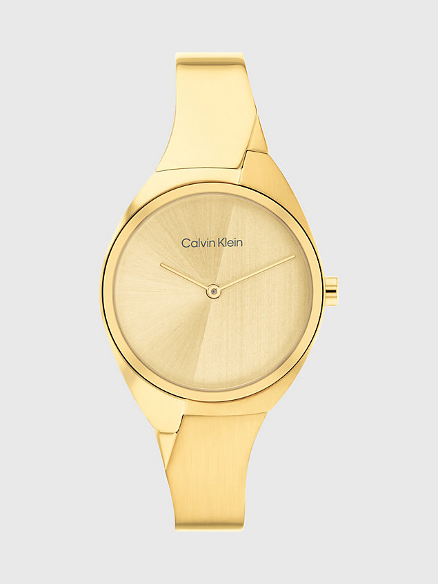 gold watch - charming for women calvin klein