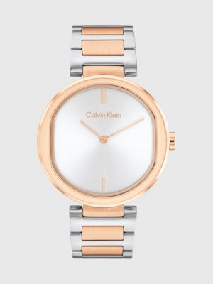 Calvin klein rose gold ladies online watch