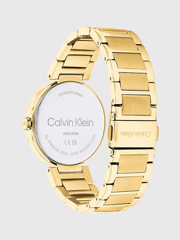 gold zegarek - ck sensation dla kobiety - calvin klein